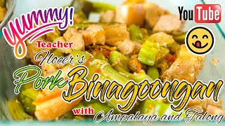 Pork Binagoongan with Ampalaya and Talong [upl. by Irahk]