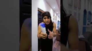 Se acabo el shampoo 🤣🤣 youtubeshorts comedy larin shorts [upl. by Drugi]