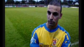 Staines Town goal hero Ali Chaaban [upl. by Yellas]