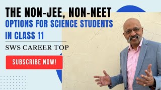 Want to take Science stream in Class 11 but do not want to do JEE or NEET Here are 15 Options [upl. by Nadler]