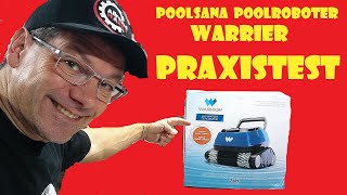 Poolroboter Warrier Next 40 PoolsanaShop allroundharry [upl. by Akinyt]