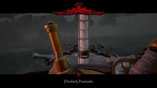 Sea of Thieves Flintlock Peninsula solving Athena riddle [upl. by Negam623]