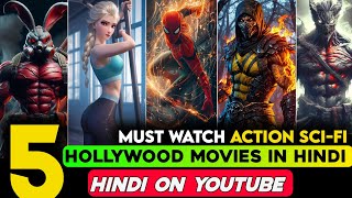 Top 5 Best Adventure Hollywood Movies On Youtube in Hindi  Hollywood Hindi Dubbed Movies Of 2024 [upl. by Kennan]