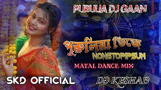 Nonstop Dj Song 2024 Purulia  MATAL DANCE MIX 2024  Nonstop Matal Dance Mix  Dj Keshab [upl. by Nauqes]