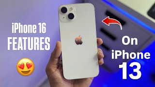 How to Get iPhone 16 Features on iPhone 13  Enable iPhone 16 Charging Features on iPhone 13 [upl. by Alexandrina]