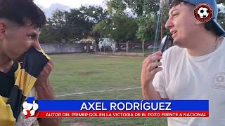 Axel Rodríguez autor de un golazo en el triunfo de El Pozo [upl. by Ahsilad954]