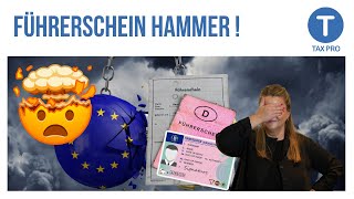 EU plant FührerscheinHammer Tempolimit Senioren SUV Führerschein [upl. by Hagan]