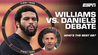 Jayden Daniels NOT Caleb Williams is the best QB in the NFL Draft 😯  Dan Orlovsky  First Take [upl. by Ozzy]