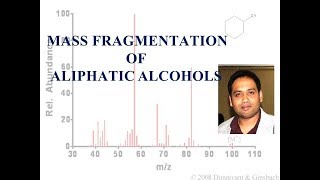 Part 11 Aliphatic alcohols Mass Spectrum Fragmentation Pattern for CSIR NETGATE [upl. by Aire964]