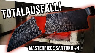 Damast Messer komplett versaut MASTERPIECE SANTOKU 4 [upl. by Sclar639]