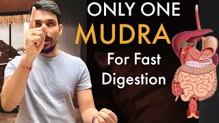 Now Food Will Digest Faster  Only One Mudra For Fast Digestion  Yoga For Digestion [upl. by Brewer]