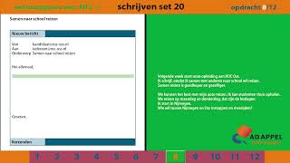 Staatsexamen B1  Examenopgaven Set 20 – Schrijven [upl. by Aihtnis566]