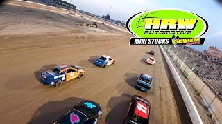 2023 OHSWEKEN SPEEDWAY HIGHLIGHTS  HRW AUTOMOTIVE MINI STOCKS [upl. by Inaffets]