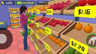 supermarket store 3d simulator mod apk unlimited money and energy  Day 43 shop level 27 l🟢 [upl. by Niwroc]