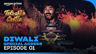 Diwali Special Access Takeshi’s Castle  Episode 1  BBKiVines  Prime Video India [upl. by Ulrika]