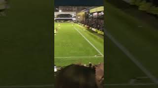 Charlton fans celebrate after going 43 up at Southend 🔴 like subscribe shorts [upl. by Annayek]