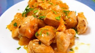 Pollo a la NARANJA estilo CHINO 🍗 ¡FACIL Y RAPIDO [upl. by Dulcia]