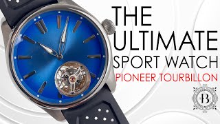 Unveiling the Ultimate Luxury Sports Watch H Moser amp Cie Pioneer Tourbillon 38041208 [upl. by Harri]