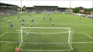 Hønefoss 3  2 Haugesund Gol de Heiner Mora para Hønefoss wwweverardoherreracom [upl. by Proctor]