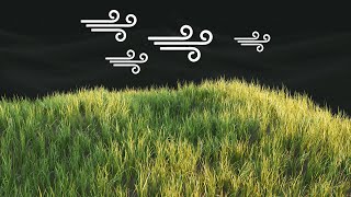 How to Make Windy Grass Using Geo Nodes  Blender Tutorial [upl. by Alison]