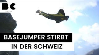 Schweiz Basejumper bei Sprung tödlich verunglückt [upl. by Ydnis]