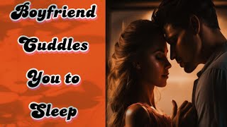 ASMR Boyfriend Cuddles you to Sleep M4F Sleep Aid [upl. by Halehs297]