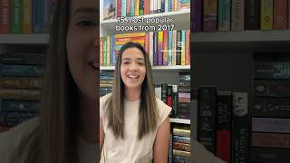 2017  15 Most Popular Books reading books booktube booklover reader booktok bookworm [upl. by Sidoma757]