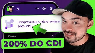 🚨 NOVO CDB de 200 do CDI disponível no Nubank  Como ter acesso Quanto rende [upl. by Elacsap]