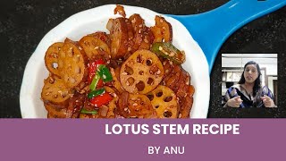 lotus stem recipe [upl. by Acisey]