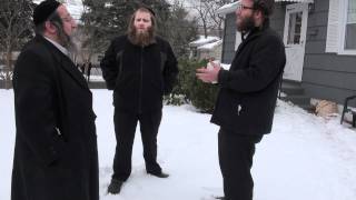 Zisha Schmeltzer Yoely Lebowitz and Yoely Stauber Singing in the Snow [upl. by Javed]