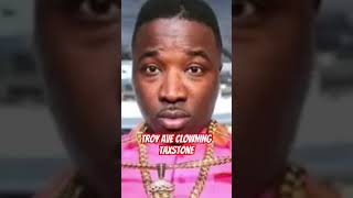 Troy Ave clowning Taxstone taxstone troyave shorts [upl. by Jimmie]