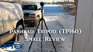 Optex Trident Panhead Tripod TP160 Small Review [upl. by Airtap313]