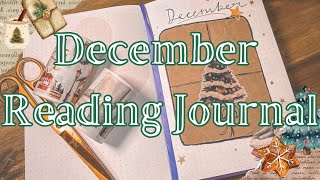 ✨📒 PLAN WITH ME December reading journal 2024 ft The Washi Tape Shop ✨ [upl. by Annadiane]