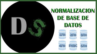 Base de datos  Normalización 1FN 2FN 3FN FNBC 4FN Y 5FN [upl. by Leddy]