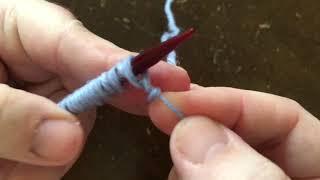 Tutorial Twisted 1x1 Ribbed LongTail Tubular CO [upl. by Airalednac]