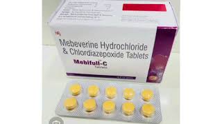 Mebifull C Tablets Mebeverine Hydrochloride amp Chlordiazepoxide Tablets [upl. by Amsirp]