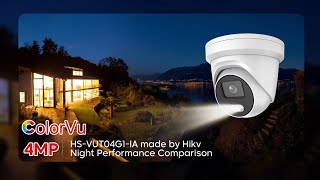 Hikvision DS2CD2347G1LU 4MP ColorVu Camera Builtin Light [upl. by Karsten]