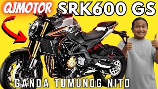 QJ Motor SRK 600 Bagong Big Bike na Four Cylinder Ganda Tumunog nito [upl. by Sixel]