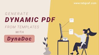 Generate Dynamic PDF Documents From Template  DynaDoc [upl. by Nageam]