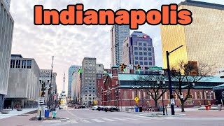 Indianapolis walking tour  downtown Indianapolis IN  USA  2023 [upl. by Flodnar98]