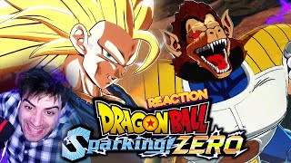 QUESTO GIOCO È UN SOGNO😍 REACTION SPARKING ZERO TRAILER CLAMOROSO DI GOKU E VEGETA ITA [upl. by Namreh451]