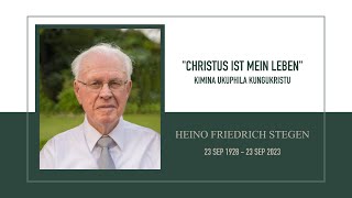 Funeral Heino Friedrich Stegen [upl. by Peterus]