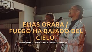 Elías Oraba En El Monte Carmelo  Fuego Ha Bajado Del Cielo Propósito Ft April Grace Jaspe [upl. by Mullen]