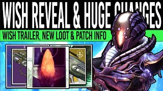 Destiny 2 NEW EXOTIC WEAPON amp WISH ARMOR Season 23 LOOT Reveal Trailer Patch Info amp Launch [upl. by Ajet]