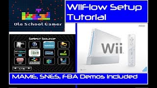 How to Setup Arcade Emulator  MAME with WiiFlow and box art with demos [upl. by Donatelli]