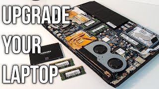 Upgrading Your Laptop  CPU  Graphics  RAM  Disk [upl. by Hutchins]