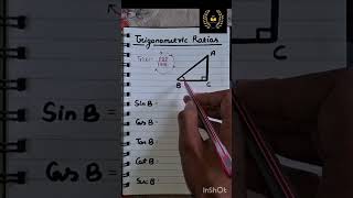 Trigonometry ratios class 10 maths [upl. by Nyrrek336]