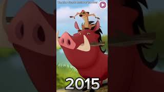 Evolution of Timon amp Pumbaa shorts [upl. by Lalat]