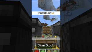 Making Automatic Car In Minecraft minecraft shorts gaming tutorial [upl. by Downes]