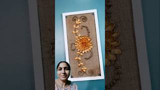 DIY recycling ideas 💡 ।। wall hanging wallhanging homedecor diy diwali shorts [upl. by Marris916]